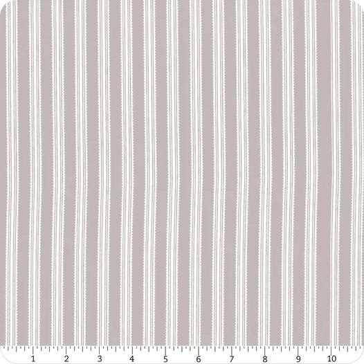 CWH Midnight Meadow Stripes - C15323-GRAY - Cotton Fabric