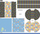 CWH New Box of Crayons Crayola Zipper Pouch Roll and Tote Panel - PD16517-PANEL - Cotton Fabric