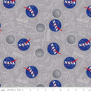 CWH Outer Space By NASA Moon Boots - C15481-GRAY Gray - Cotton Fabric