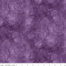 CWH Painter's Watercolor Swirl - C680-PURPLE - Cotton Fabric