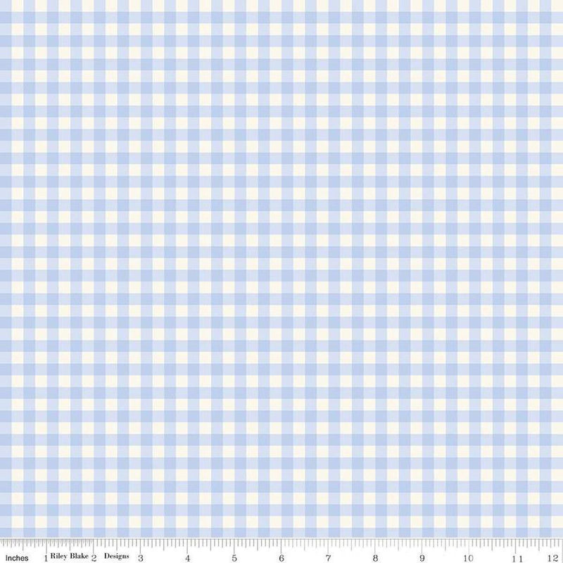 CWH Penelope Gingham - C16644-SKY - Cotton Fabric