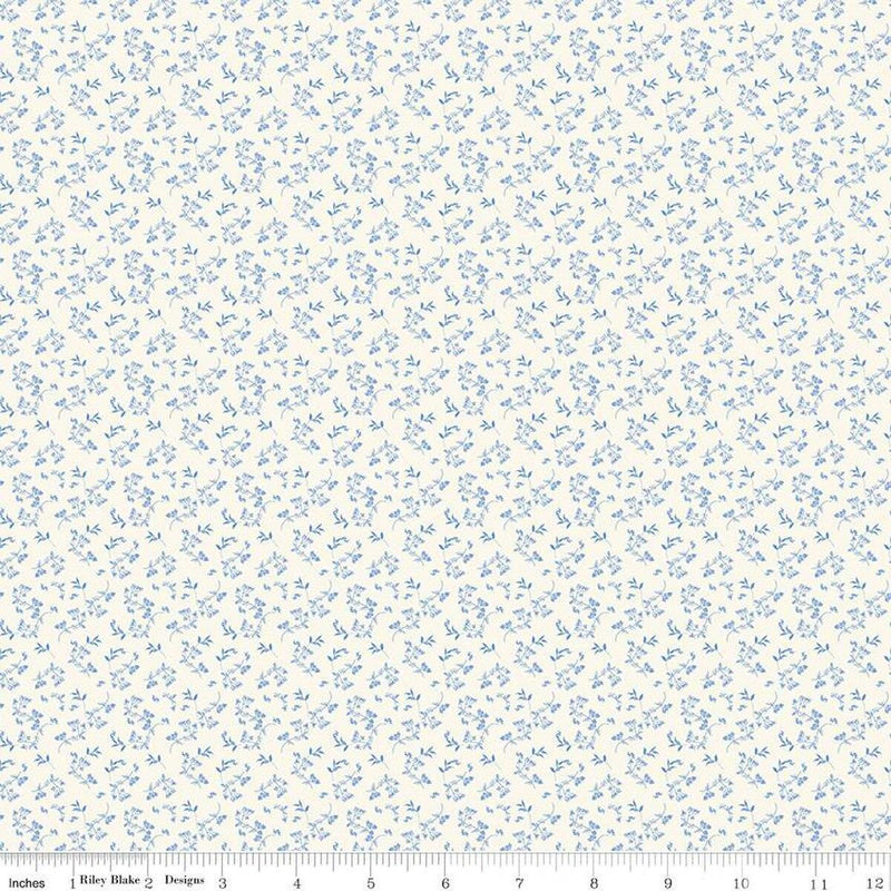 CWH Penelope Mini Stems - C16646-CREAM - Cotton Fabric