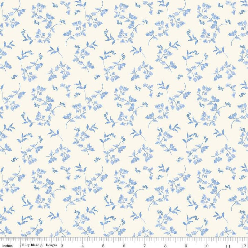 CWH Penelope Stems - C16641-CREAM - Cotton Fabric