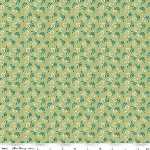 CWH Piece & Plenty - C15881-LETTUCE - Cotton Fabric