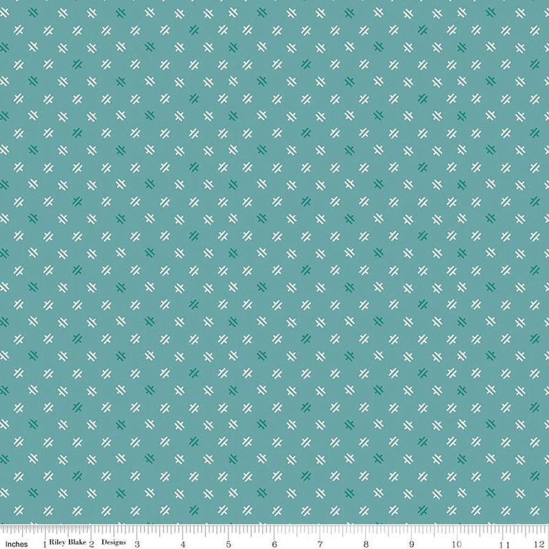 CWH Piece & Plenty - C15889-RAINDROP - Cotton Fabric