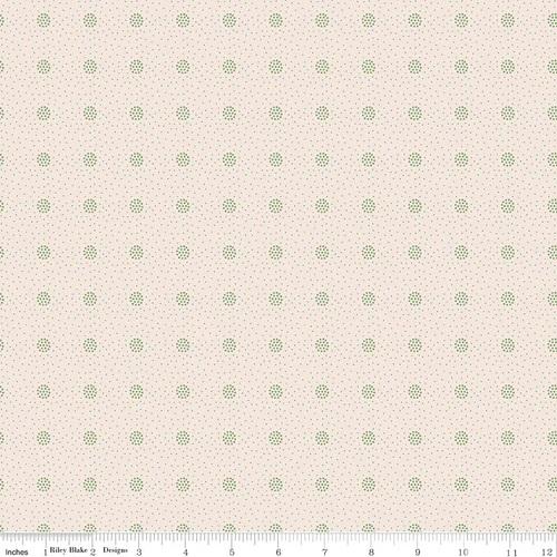 CWH Piece & Plenty - C15890-BASIL - Cotton Fabric