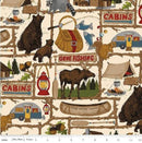 CWH Pine Grove Main - C15930-PUTTY - Cotton Fabric