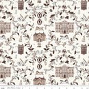 CWH Pride & Prejudice - C13770-CREAM - Cotton Fabric