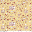 CWH Pride & Prejudice - C13770-YELLOW - Cotton Fabric
