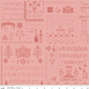 CWH Pride & Prejudice - C13786-CORAL - Cotton Fabric