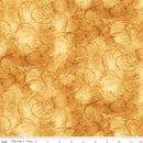 CWH Riley Blake Painter's Watercolor Swirl - C680-OCHRE - Cotton Fabric