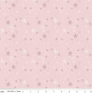 CWH Safari Stargazing Flannel Girl Stars - F15314-PINK - Cotton Flannel Fabric