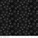 CWH Seasonal Basics Spider Webs - GC771-BLACK - Cotton Fabric