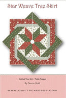 CWH Star Weave Tree Skirt Pattern - P278-STARWEAVE