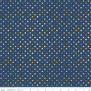CWH Sunshine &  Dandelions Dot - C17925-NAVY - Cotton Fabric