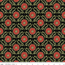 CWH Tangled Garden Medallions - C18021-BLACK - Cotton Fabric
