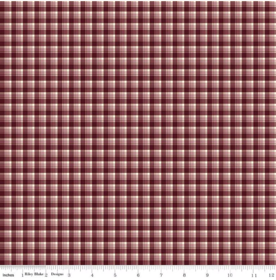 CWH The Awe Of Autumn Plaid - C16193-PURPLE - Cotton Fabric