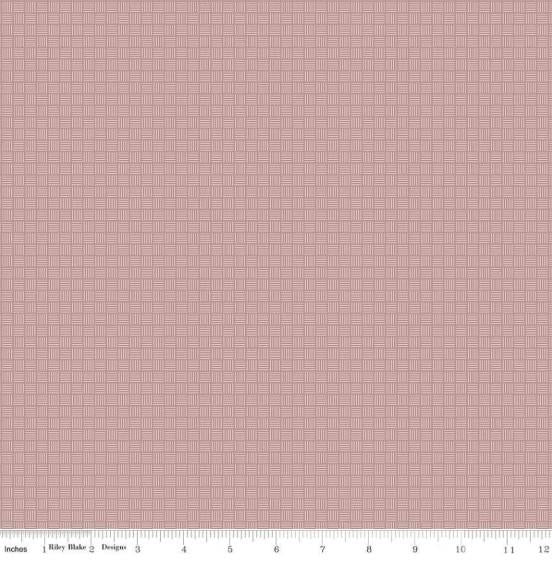 CWH Threads Of Grace Criss Cross - C16825-CANYONROSE - Cotton Fabric