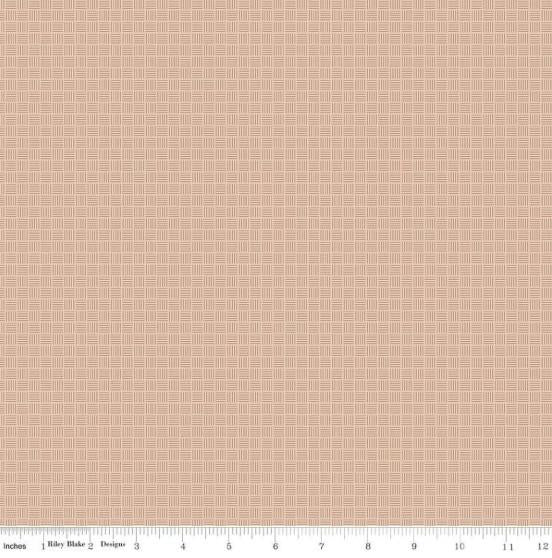CWH Threads Of Grace Criss Cross - C16825-SAND - Cotton Fabric