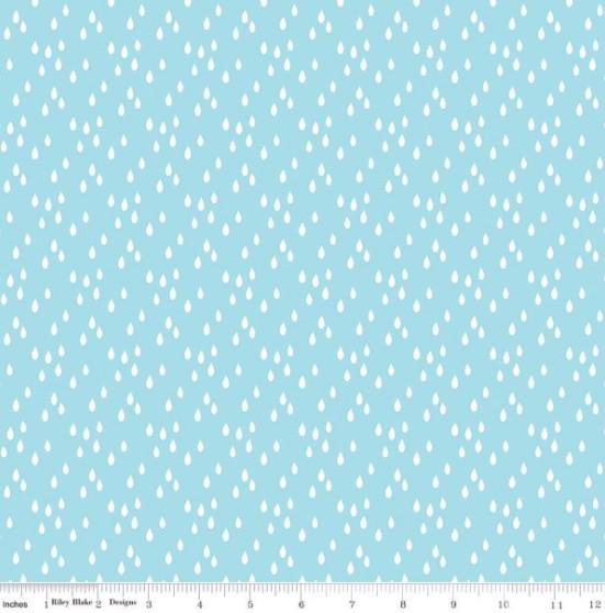CWH Two by Two Rainy Day - C16685-SKY - Cotton Fabric