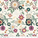 CWH Where The Wildflowers Are Main - C18250-CREAM - Cotton Fabric