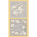 CWRK Daisy Field Digital 24" Pillow Panel - Y4392-68 Gold - Cotton Fabric