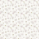 CWRK Daisy Field Digital Floral Sketch - Y4396-57 Cream - Cotton Fabric