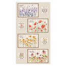 CWRK Enjoy the Little Things Digital Panel - Y4058-11 Light Khaki - Cotton Fabric