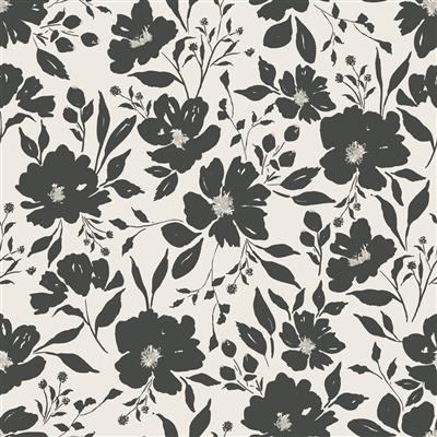 CWRK Evermore Large Floral - Y4193-2 Light Cream - Cotton Fabric