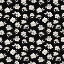 CWRK Evermore Small Floral - Y4195-3 Black - Cotton Fabric