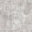 CWRK Farm Life Digital Ledger - Y3940-116 Mist Gray - Cotton Fabric