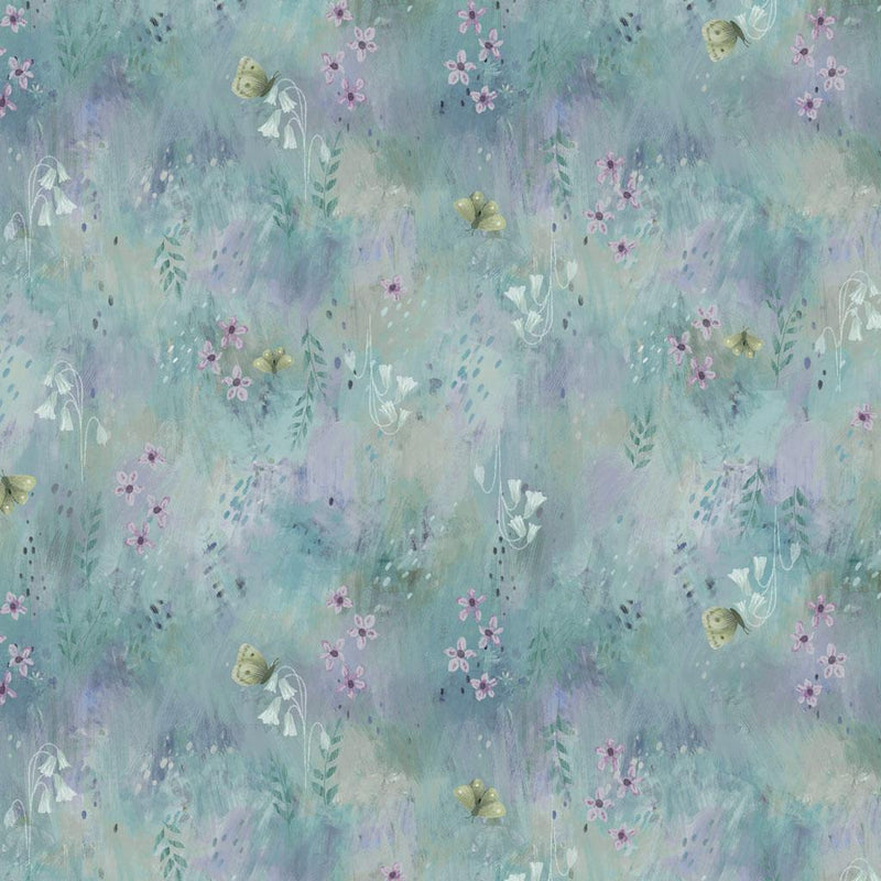 CWRK Serenity Digital Meadow - Y4314-97 Light Sky - Cotton Fabric