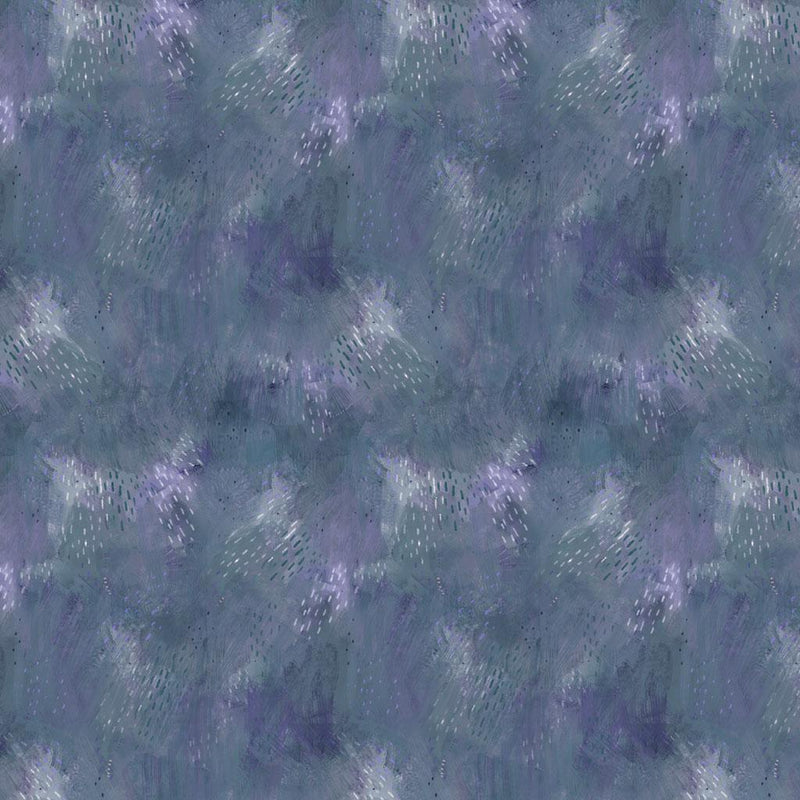 CWRK Serenity Digital Texture - Y4317-89 Dark Denim - Cotton Fabric