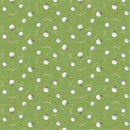 CWRK Tee Time! Golf Balls & Tees - Y4785-112 Light Forest - Cotton Fabric