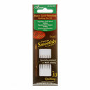 Clover Black Gold Quilting Needles Size 10 - 4981CV