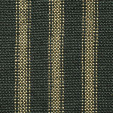 DRN Homespun Green/Tea dye Dark Ticking H47  - Cotton Fabric