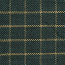 DRN Homespun Green/Tea dye Small Window Pane H403  - Cotton Fabric