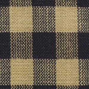 DRN Homespun Navy/Tea dye Small Check H22  - Cotton Fabric