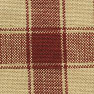 DRN Red Housecheck Homespun H34 - Cotton Fabric