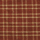 DRN Red Reverse Double Pane Homespun H311 - Cotton Fabric