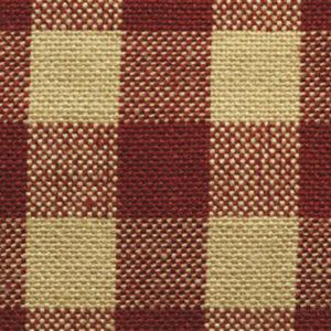 DRN Red Small Check Homespun H32 - Cotton Fabric