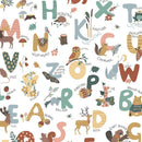 DS Alphabet City - D3222-WHITE - Cotton Fabric