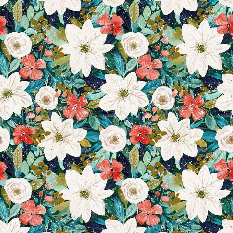 DS Baby, It's Cold Outside Lush Foliage - DCJ3149-MULTI - Cotton Fabric