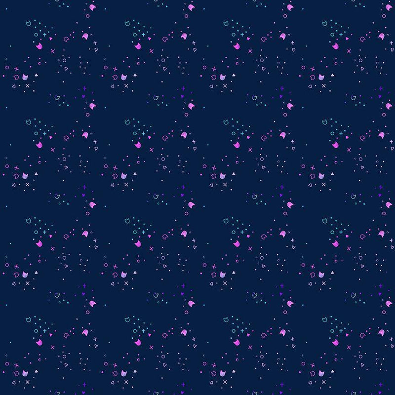 DS Kitty Litter 108" - XSTELLA-DPJ3000 Space - Cotton Fabric