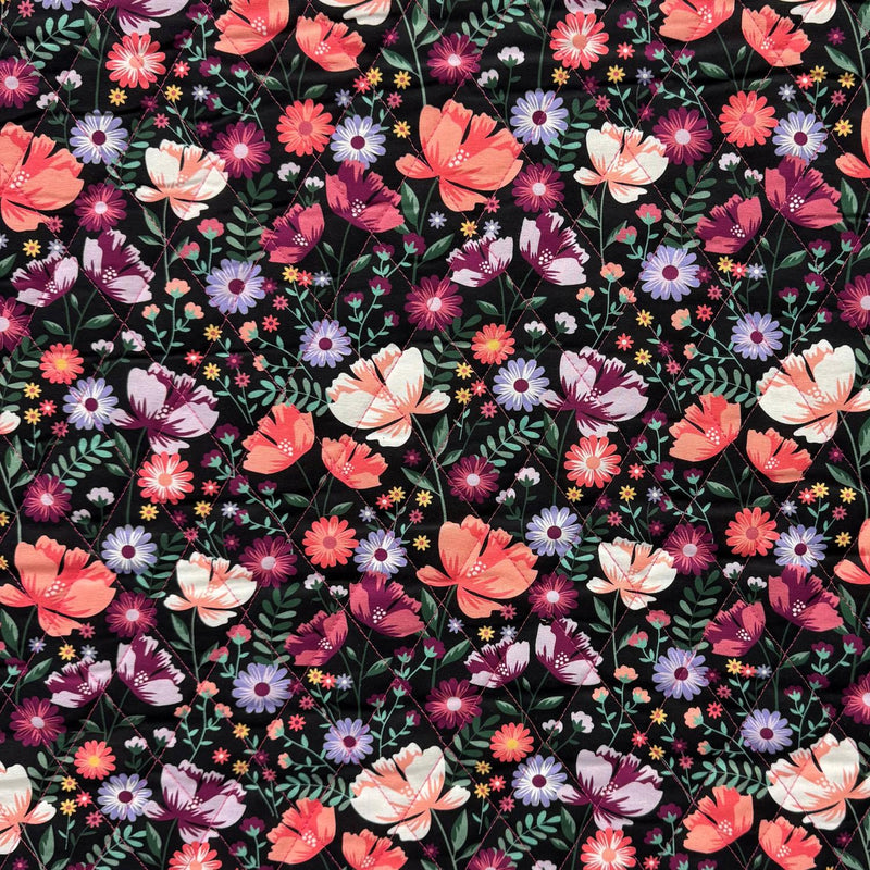 DT Garden Bloom Double-Faced Quilted Fabric - 0020-DFQ-3