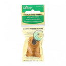 Double-Sided Leather Thimble with Metal Tip - 616CV