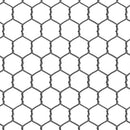 EZS Farm Animals Chicken Wire - 355-WHITE - Cotton Fabric