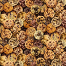 EZS Food Festival Cookies - 739-MULTI - Cotton Fabric