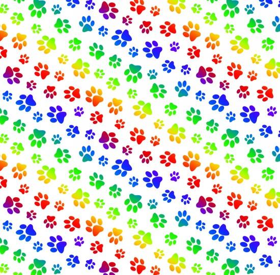 EZS Rainbow Collection - 660-WHITE - Cotton Fabric