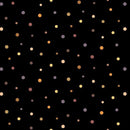 EZS Whose Nose & Toes - 626-BLACK - Cotton Metallic Fabric